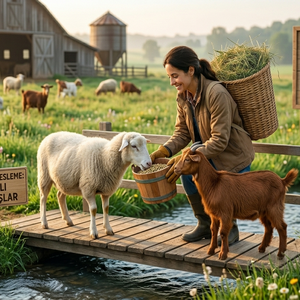 Organik Küçükbaş Grubu Yemleri